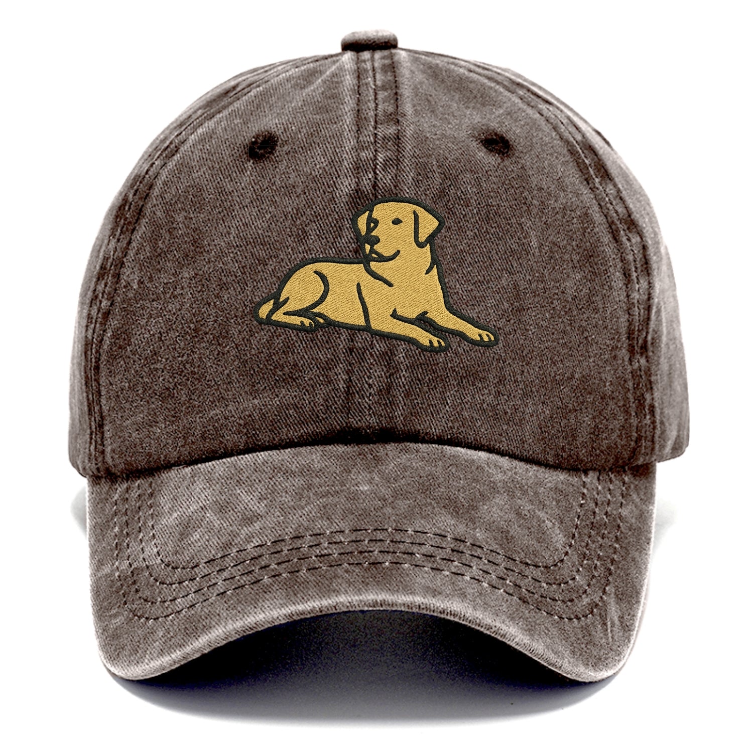 Labrador Retriever - Yellow lab relaxed Classic Cap - Brown