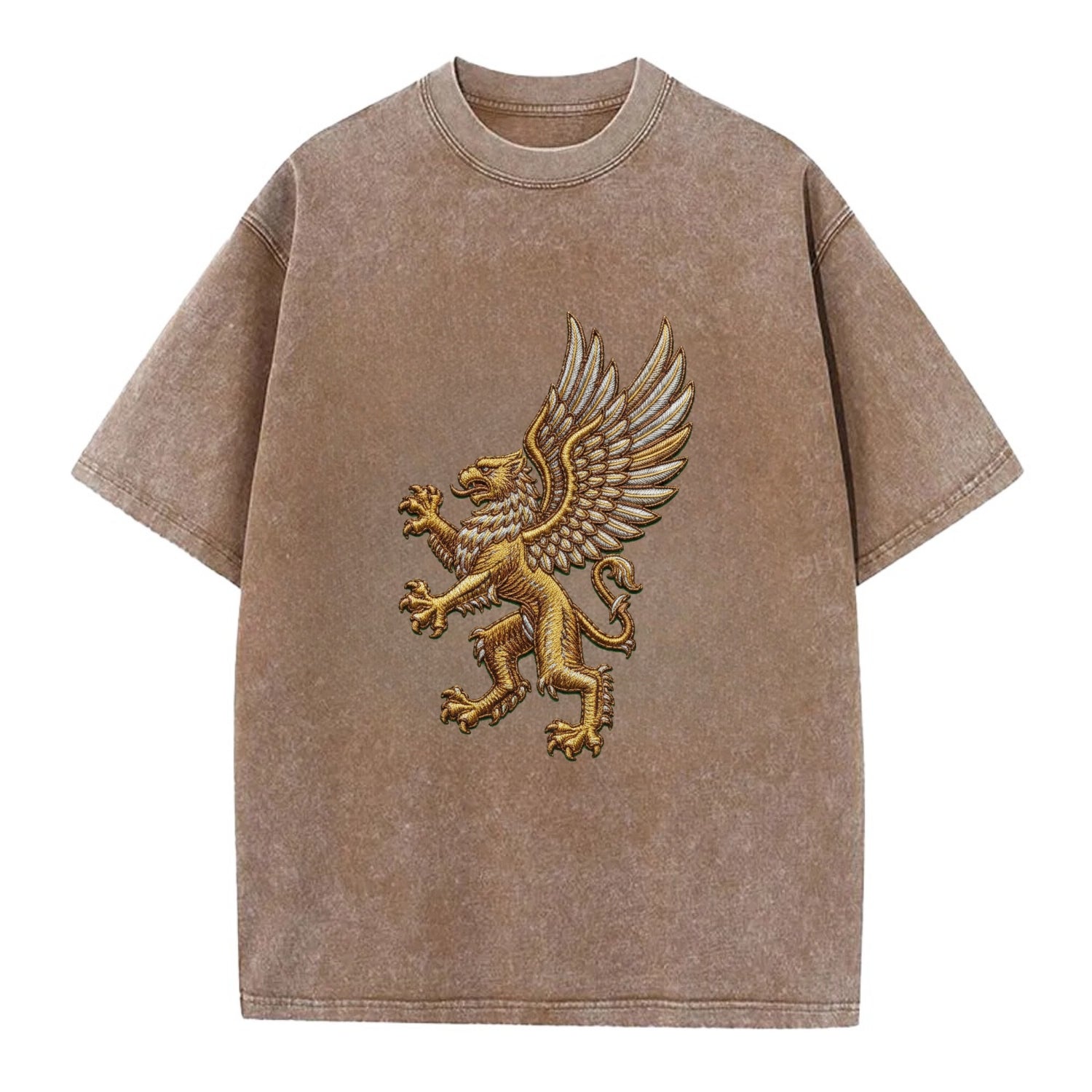 Griffin - Vintage T-shirt - Brown