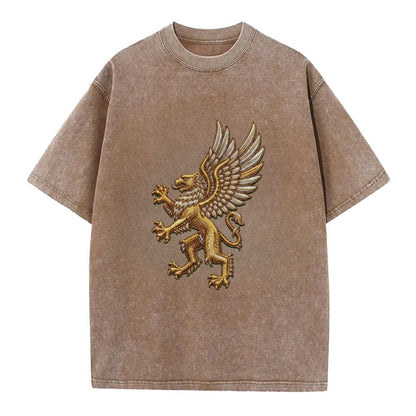 Griffin - Vintage T-shirt - Brown