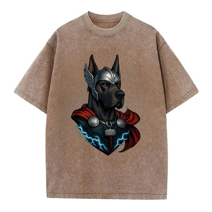 Great Dane Thor  - Vintage T-shirt - Brown