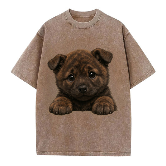 Kai Ken  - Vintage T-shirt - Brown