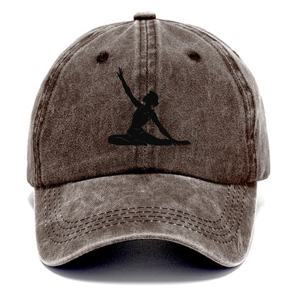 Contemporary dancer in floor work - Classic Cap - Brown