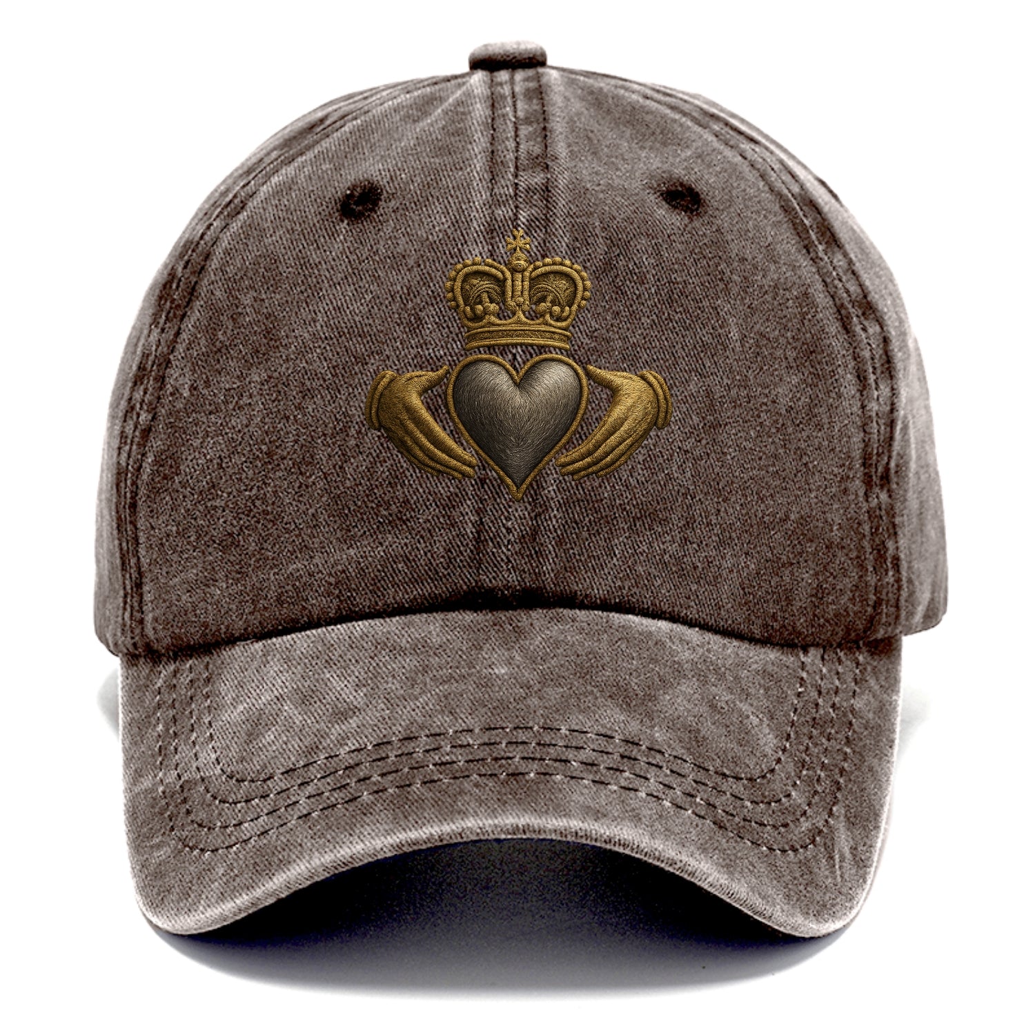 Claddagh Symbol  - Classic Cap - Brown