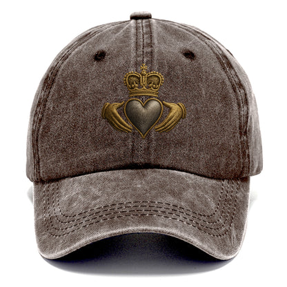 Claddagh Symbol  - Classic Cap - Brown