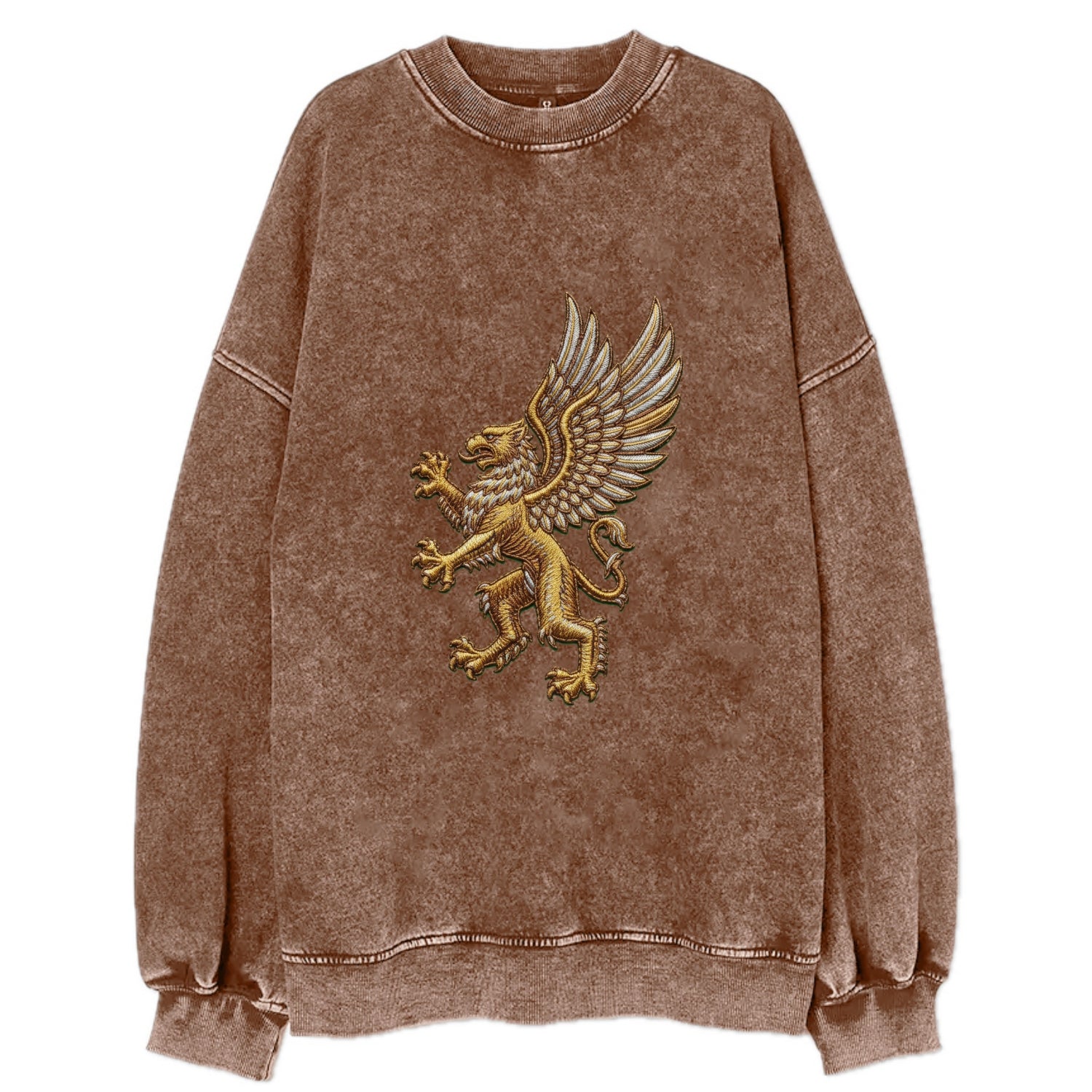 Griffin - Vintage Sweatshirt - Brown
