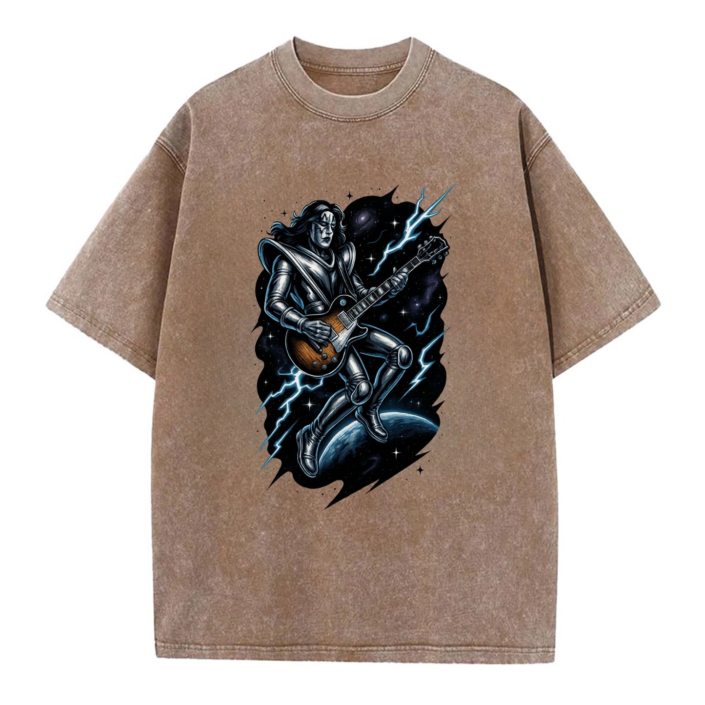 Ace in Zero Gravity - Vintage T-shirt - Brown