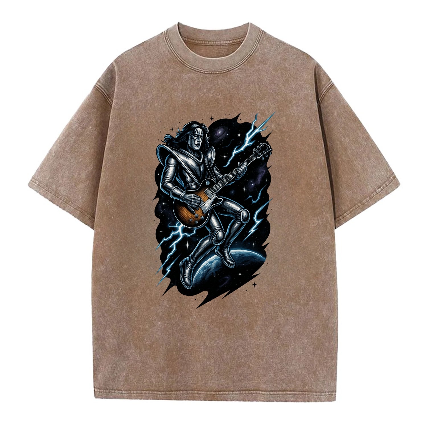 Ace in Zero Gravity - Vintage T-shirt - Brown