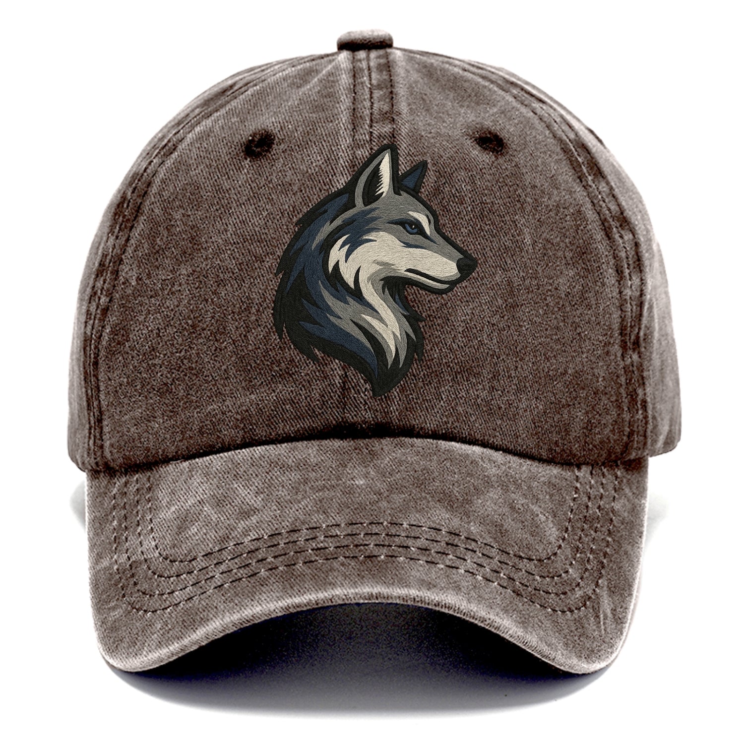 Lone Wolf Wanderer  - Classic Cap - Brown