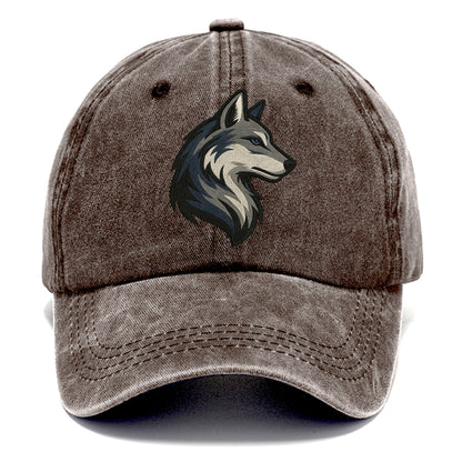 Lone Wolf Wanderer  - Classic Cap - Brown