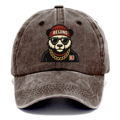 Beijing Panda - Classic Cap - Brown