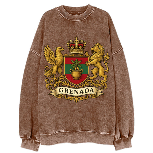 Grenada Heritage Badge  - Vintage Sweatshirt