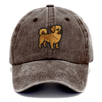 Tibetan Spaniel - Modern Tibetan breed d - Classic Cap - Brown