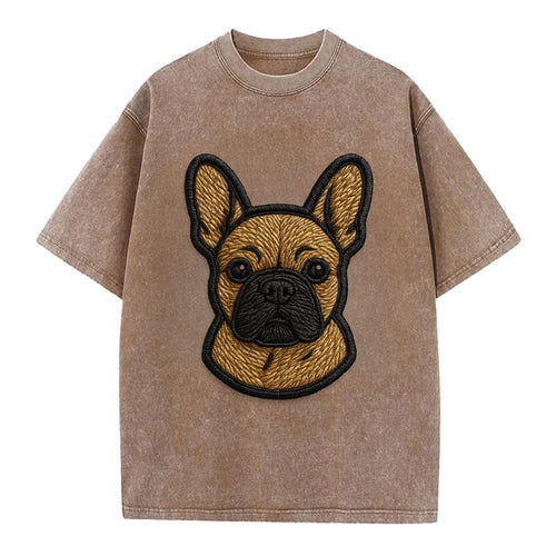 French Bulldog - Modern streetwear style - Vintage T-shirt