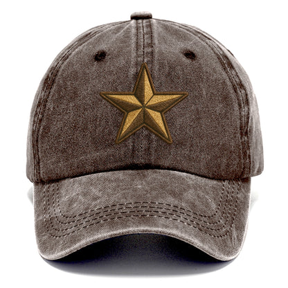 Star  - Classic Cap - Brown
