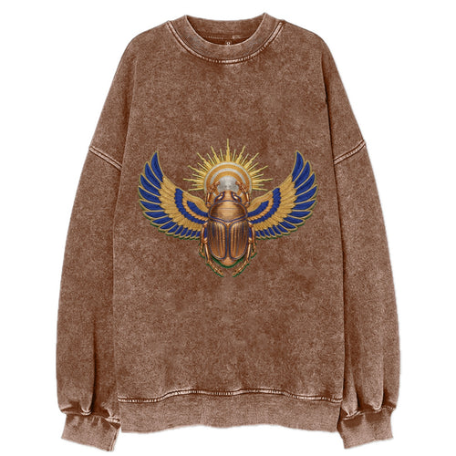 Winged Scarab - Vintage Sweatshirt