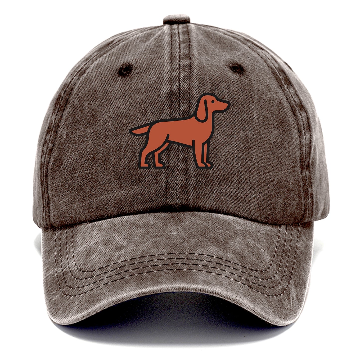 Irish Setter - Red/chestnut flat side profile - Classic Cap - Brown