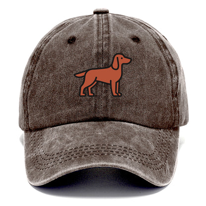 Irish Setter - Red/chestnut flat side profile - Classic Cap - Brown