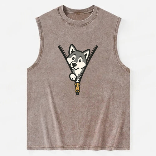Alaskan Malamute - Vintage Washed Tank