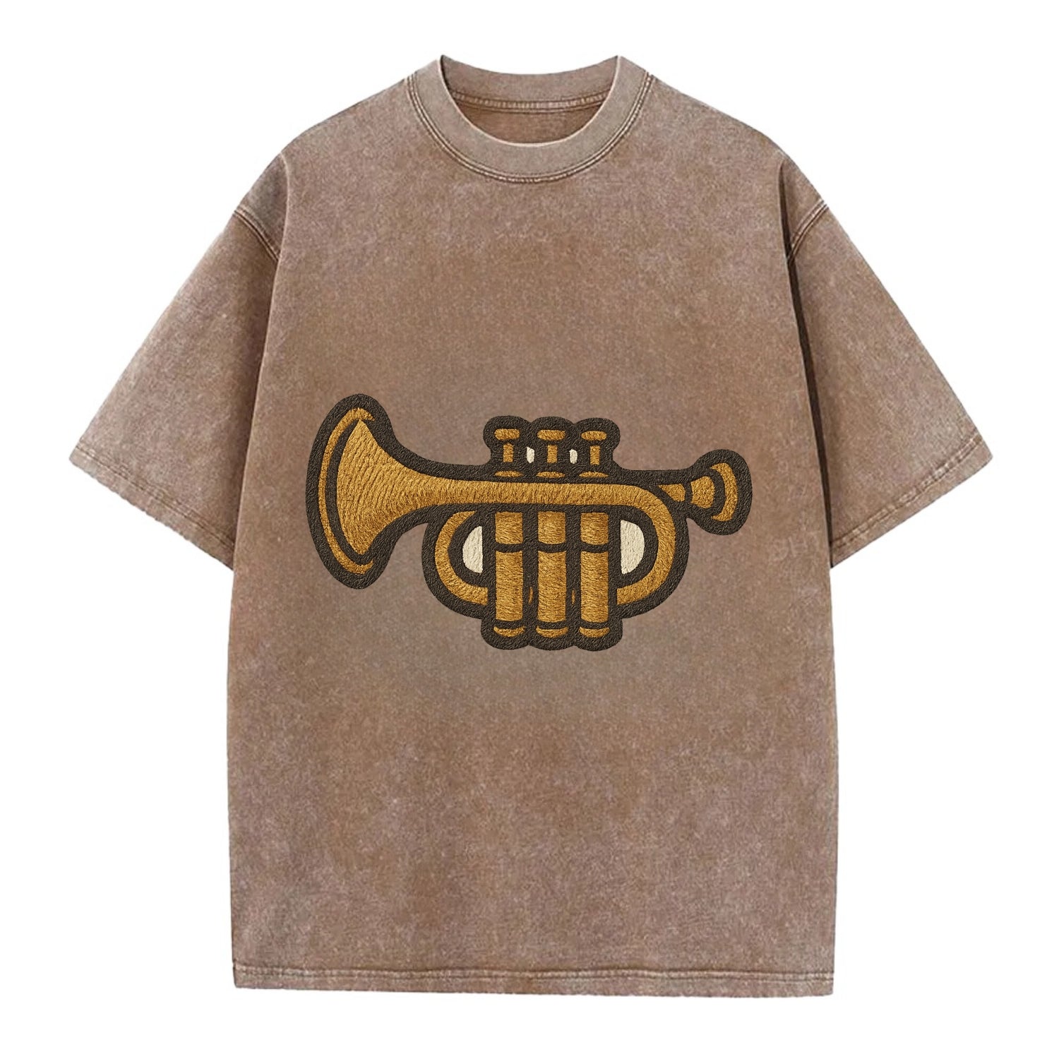Trumpet  - Vintage T-shirt - Brown