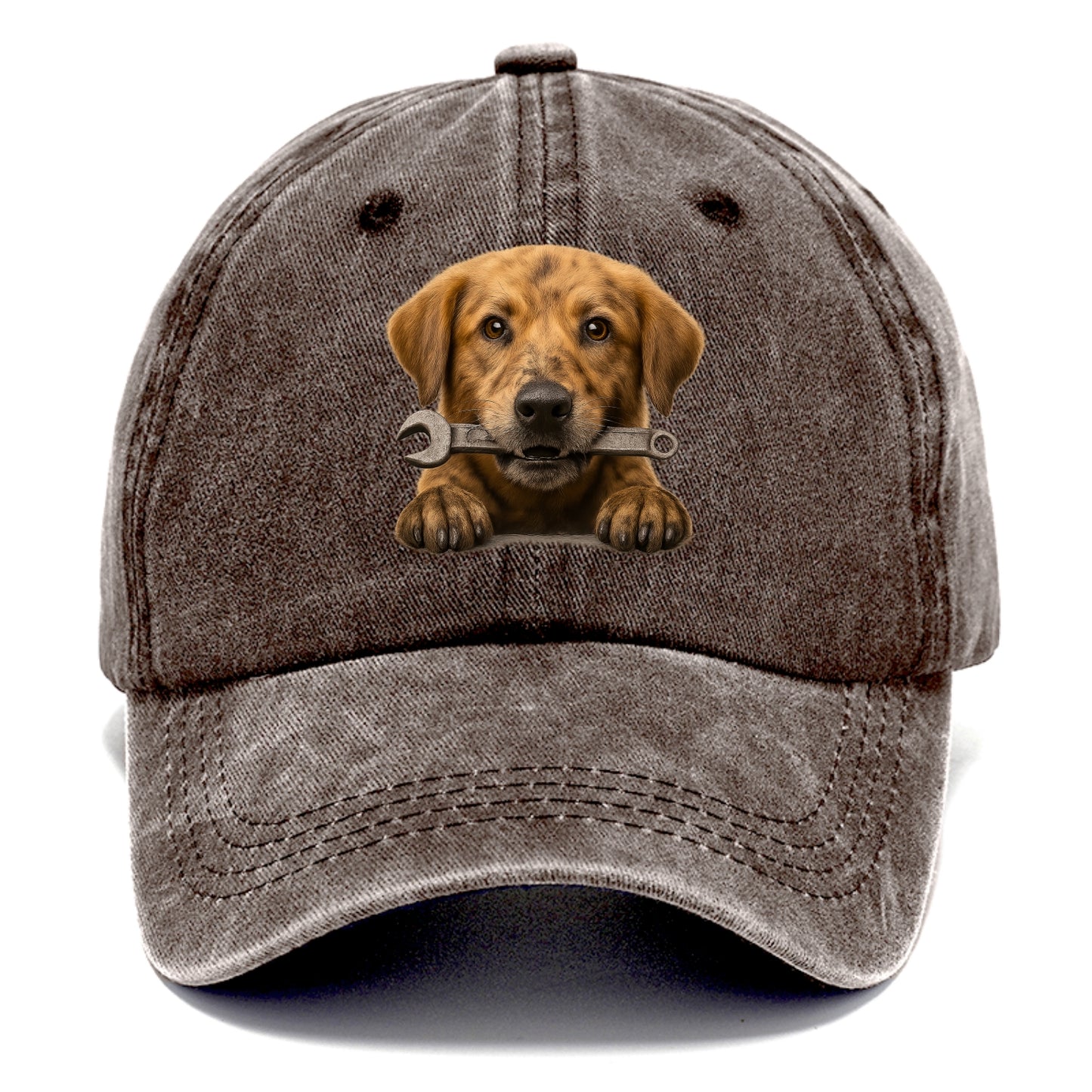 Mechanic Dog  - Classic Cap - Brown
