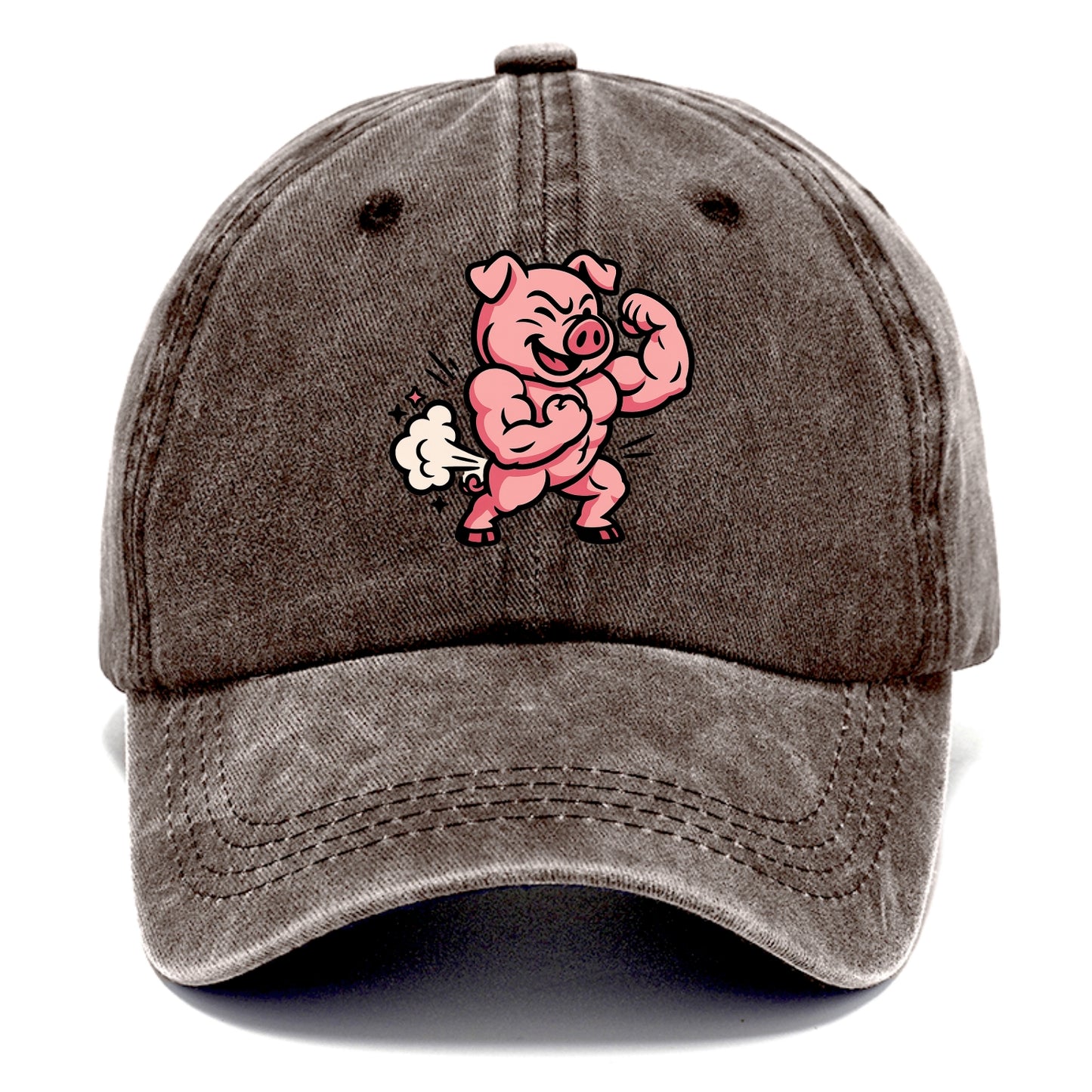 Strong Pig - Classic Cap - Brown