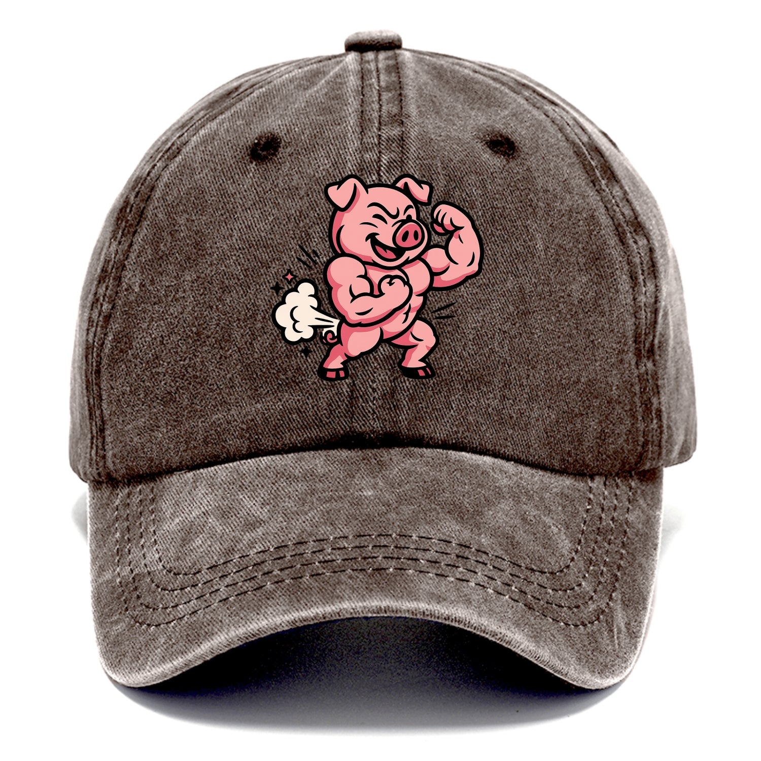 Strong Pig - Classic Cap - Brown