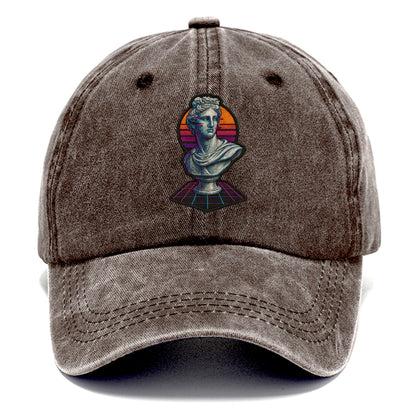 Greek Statue - Classic Cap - Brown