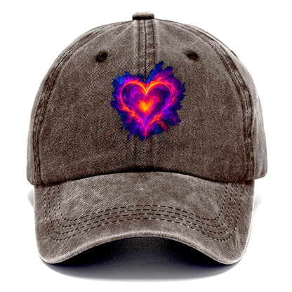 Heart Nebula - Cosmic heart-shaped nebul Classic Cap - Brown