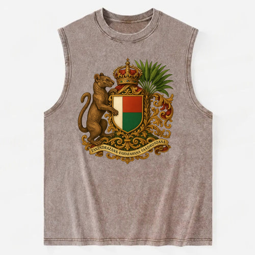 Madagascar Fossa Hunter  - Vintage Washed Tank
