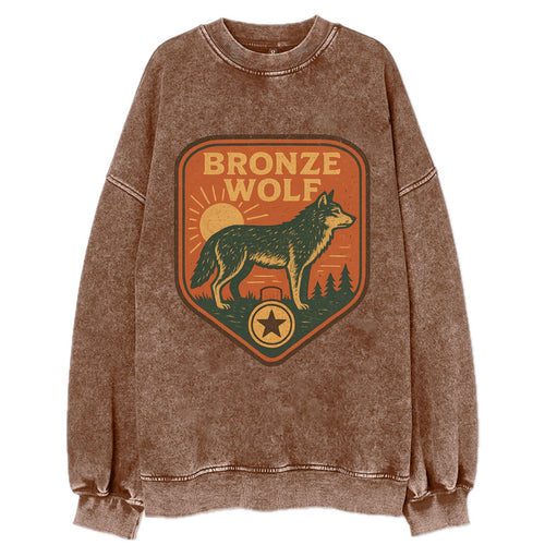Bronze Wolf Medal  - Vintage Sweatshirt