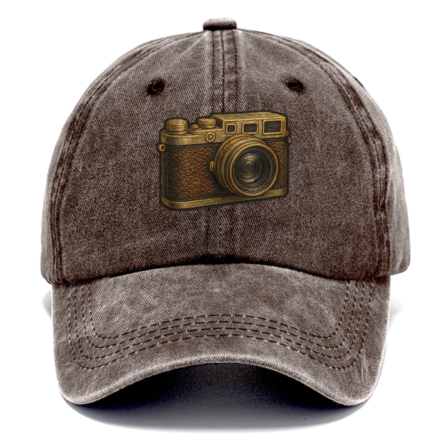 Film Camera  - Classic Cap - Brown