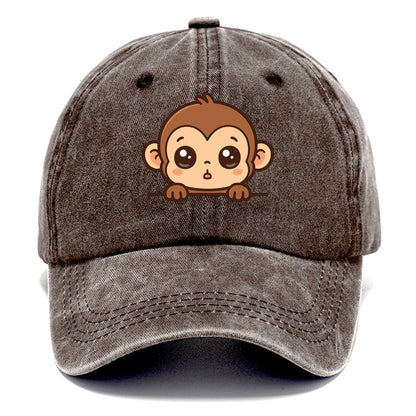 Baby Monkey  - Classic Cap - Brown