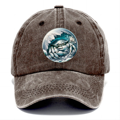 Cancer Astrological Sign Classic Cap