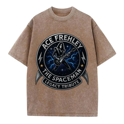 Ace Legacy Seal - Vintage T-shirt - Brown