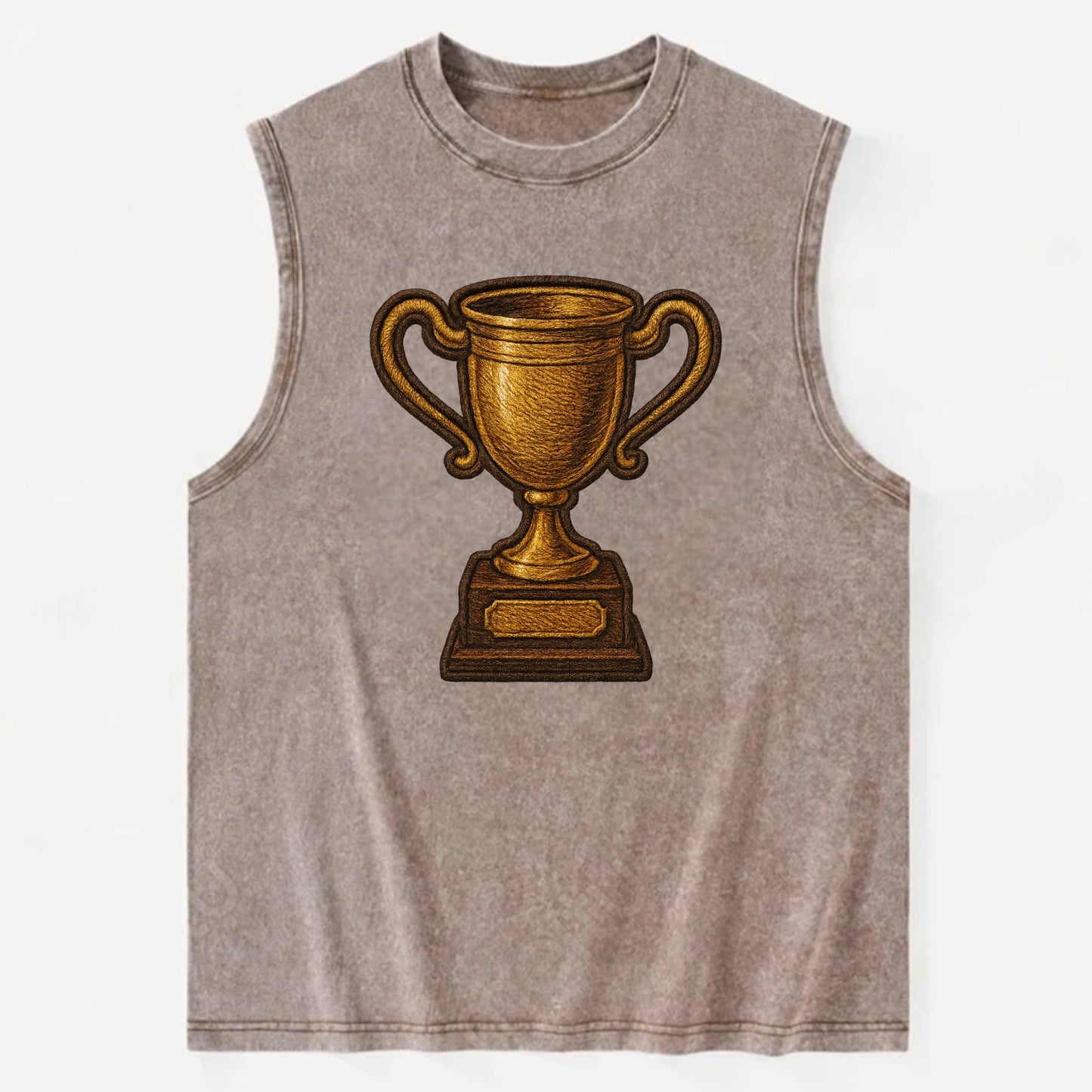 Trophy Cup  - Vintage Washed Tank - Brown