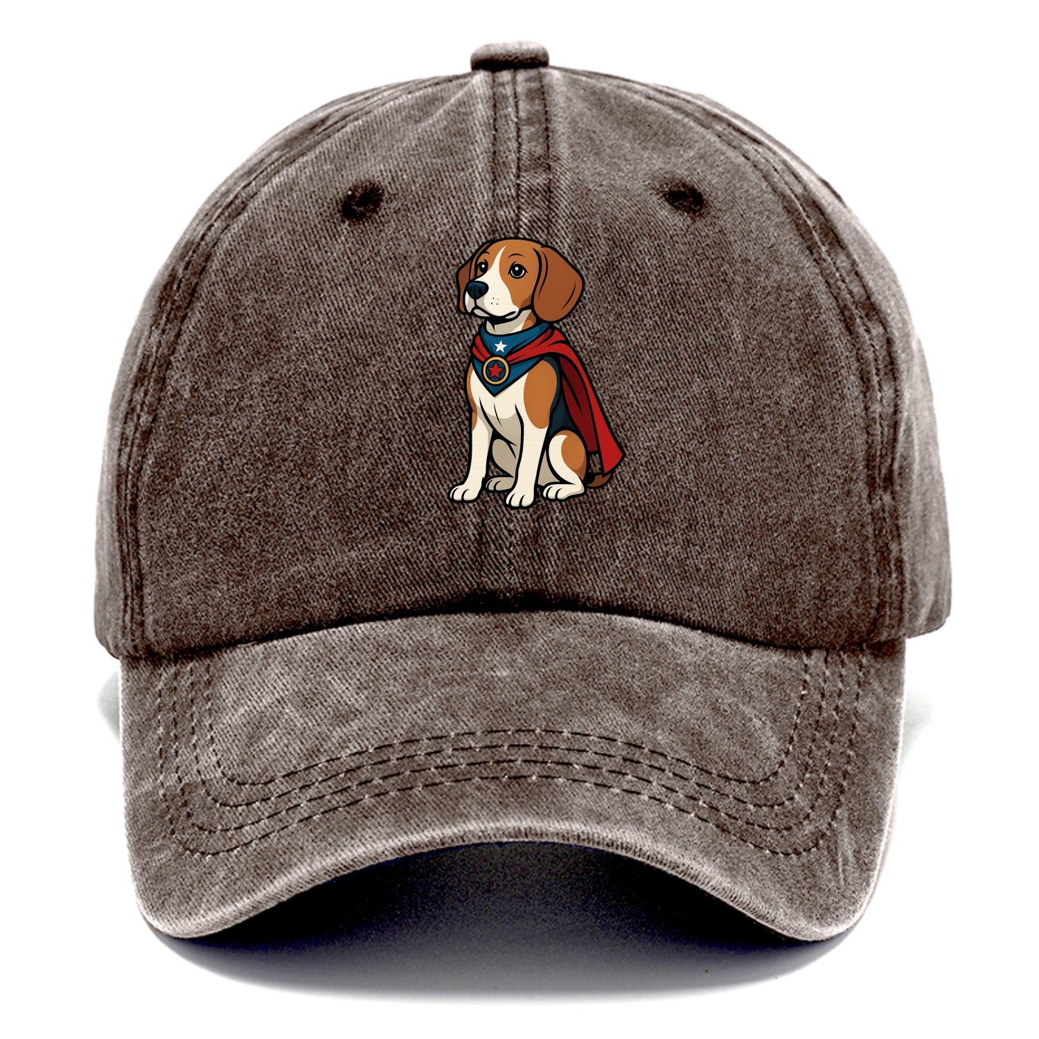 Beagle Patriotic Hero  - Classic Cap - Brown