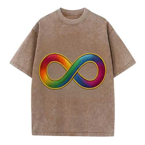 Infinity Symbol  - Vintage T-shirt