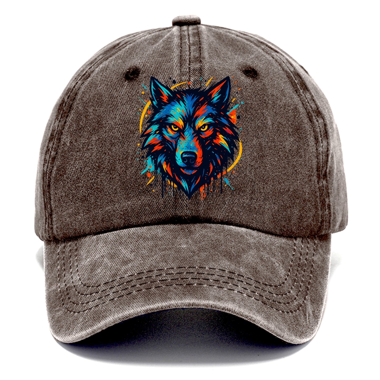 Alpha Wolf Leader  - Classic Cap - Brown