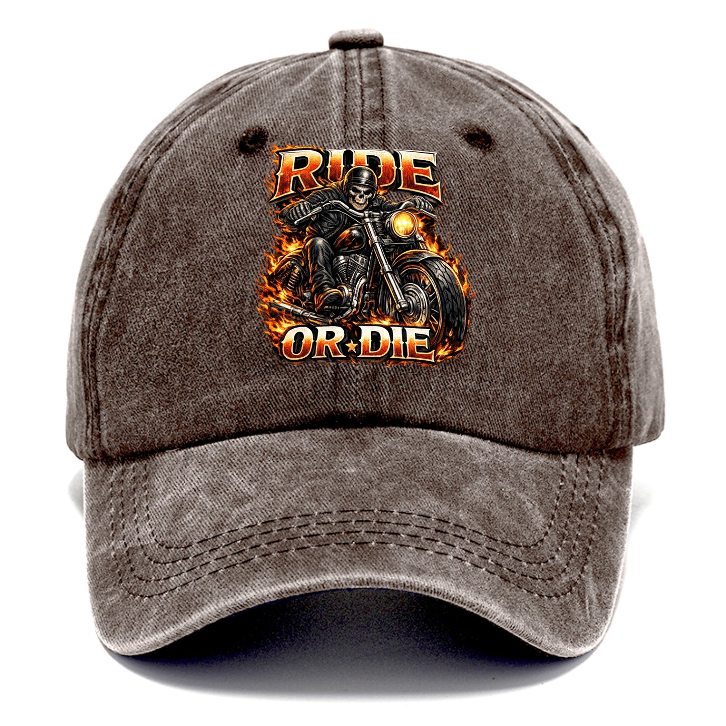 Ride Or Die - Classic Cap - Brown