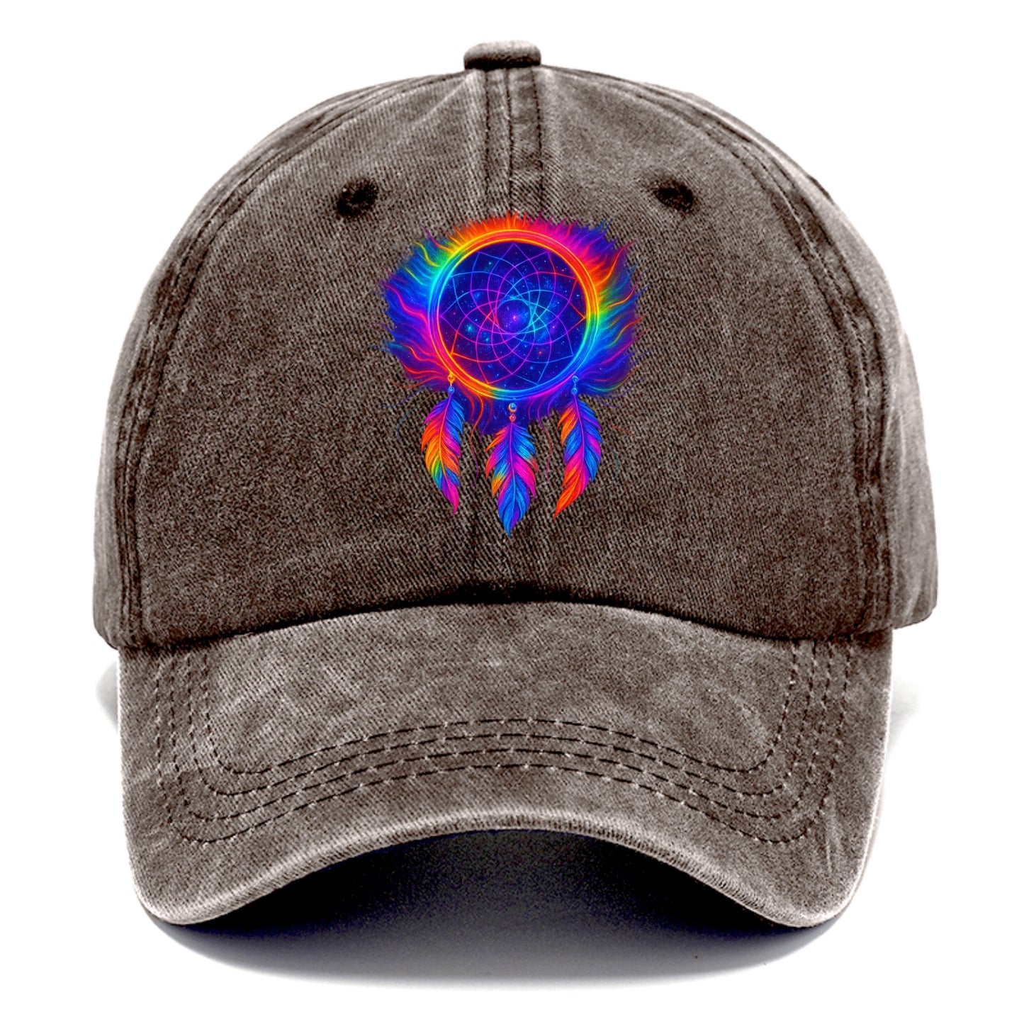 Dream Catcher Universe - Cosmic dreamcat - Classic Cap - Brown