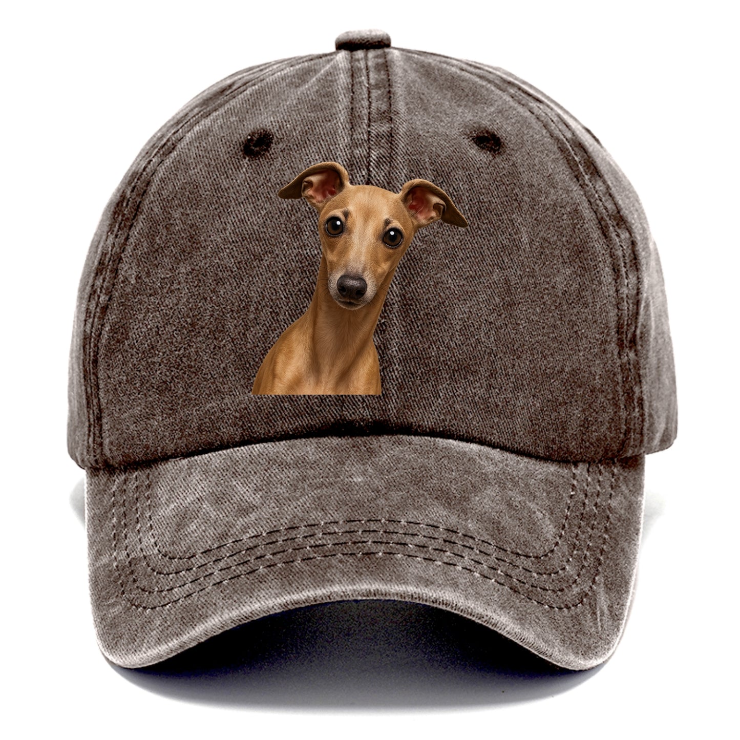 Italian Greyhound  - Classic Cap - Brown
