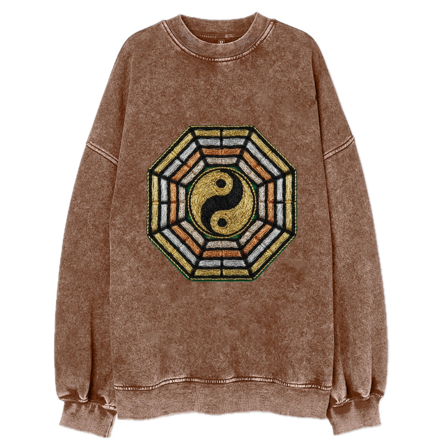 Bagua - Vintage Sweatshirt - Brown