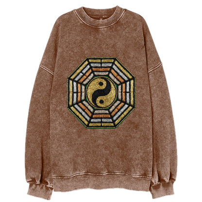 Bagua - Vintage Sweatshirt - Brown