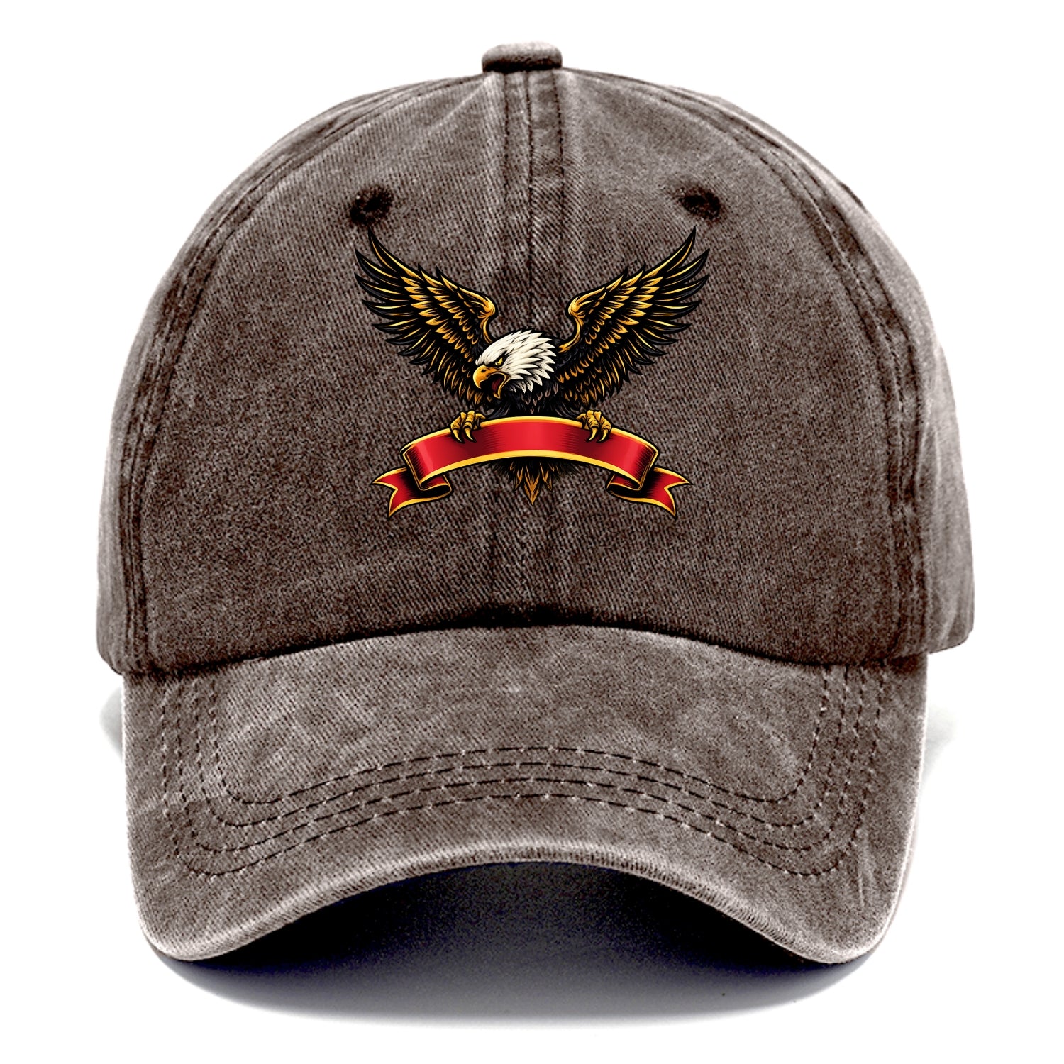 Eagle Banner - Classic Cap - Brown