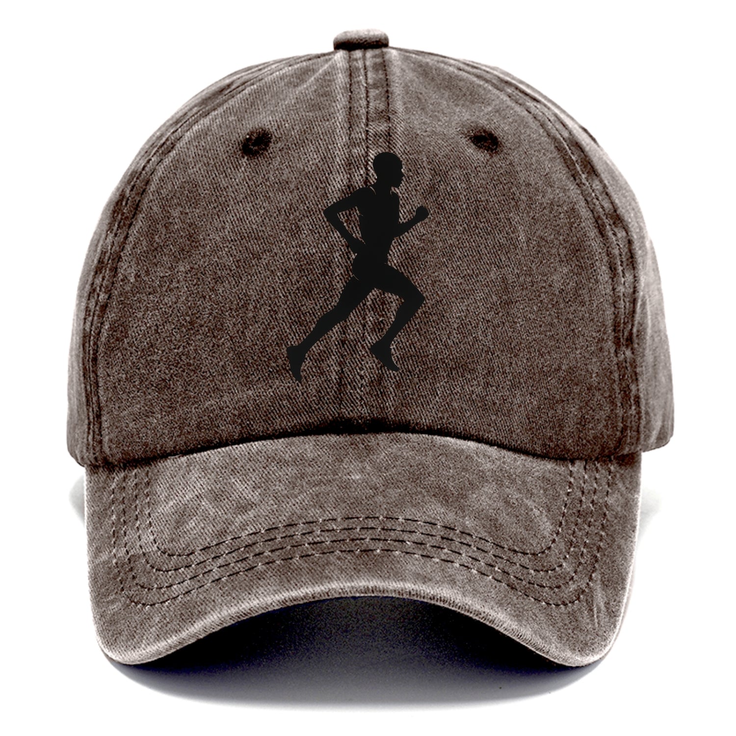 Kenyan distance runner stride - Classic Cap - Brown