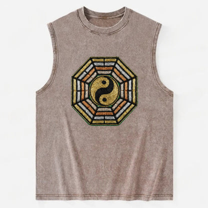 Bagua - Vintage Washed Tank - Brown
