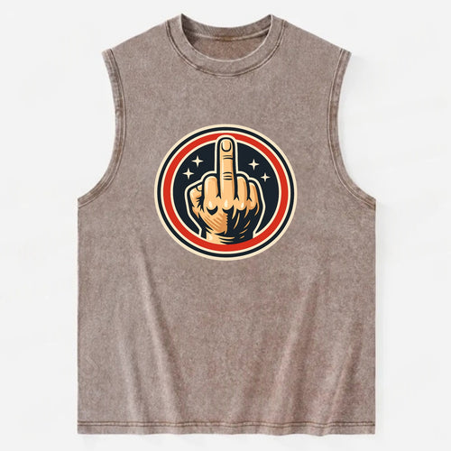 Defiant Spirit Emblem - Vintage Washed Tank