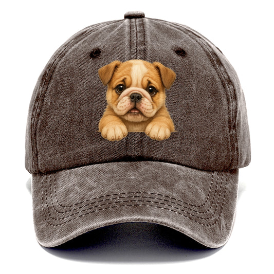 Bulldog  - Classic Cap - Brown