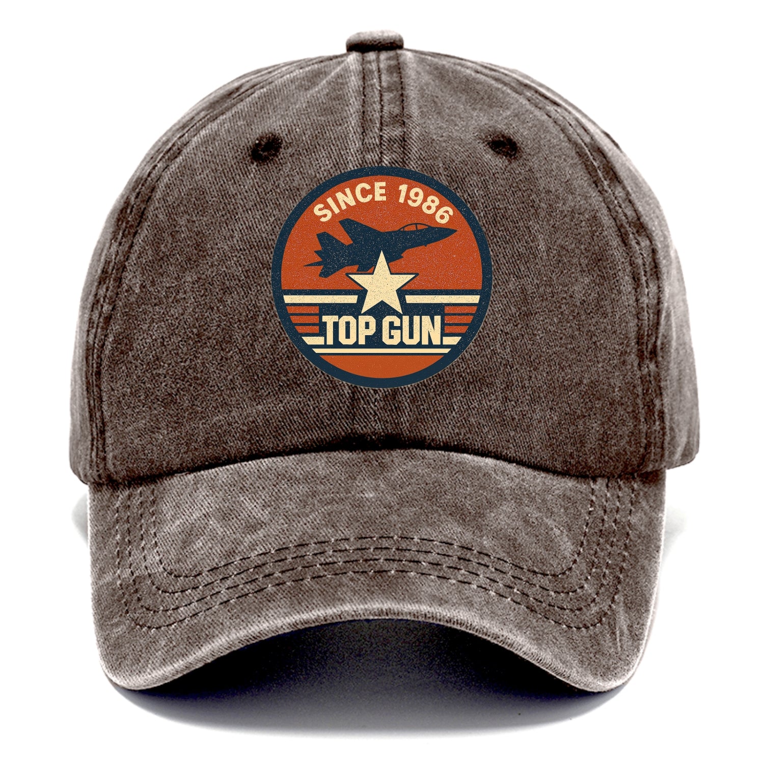 Top Gun Since 1986 - Classic Cap - Brown