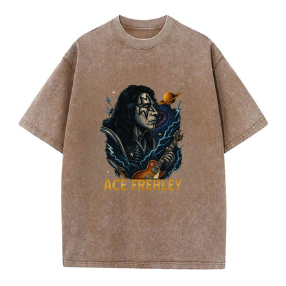 Icon Portrait - Vintage T-shirt - Brown